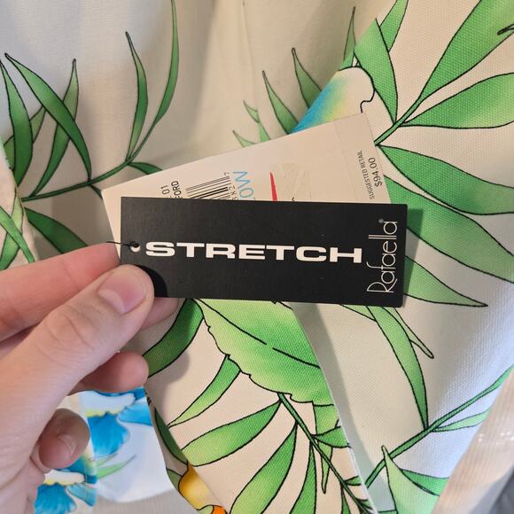 Rafaella Woman Tropical Floral Blazer, Size 20W NWT – Fun & Playful [0227] - Picture 9 of 10